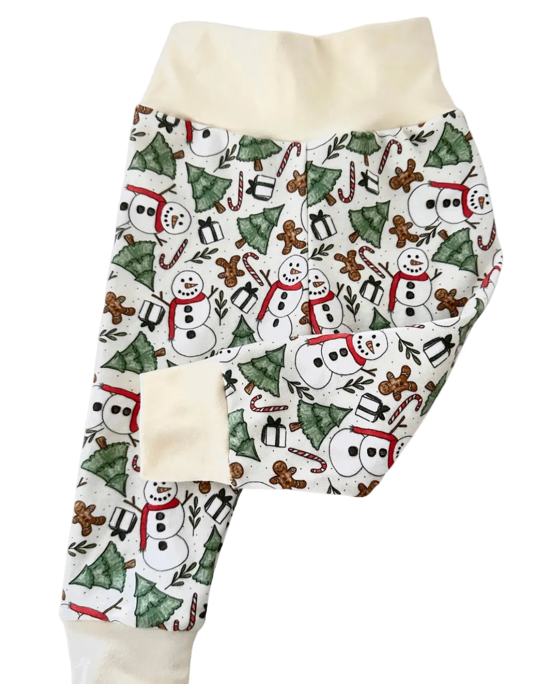 Snowman party leggings