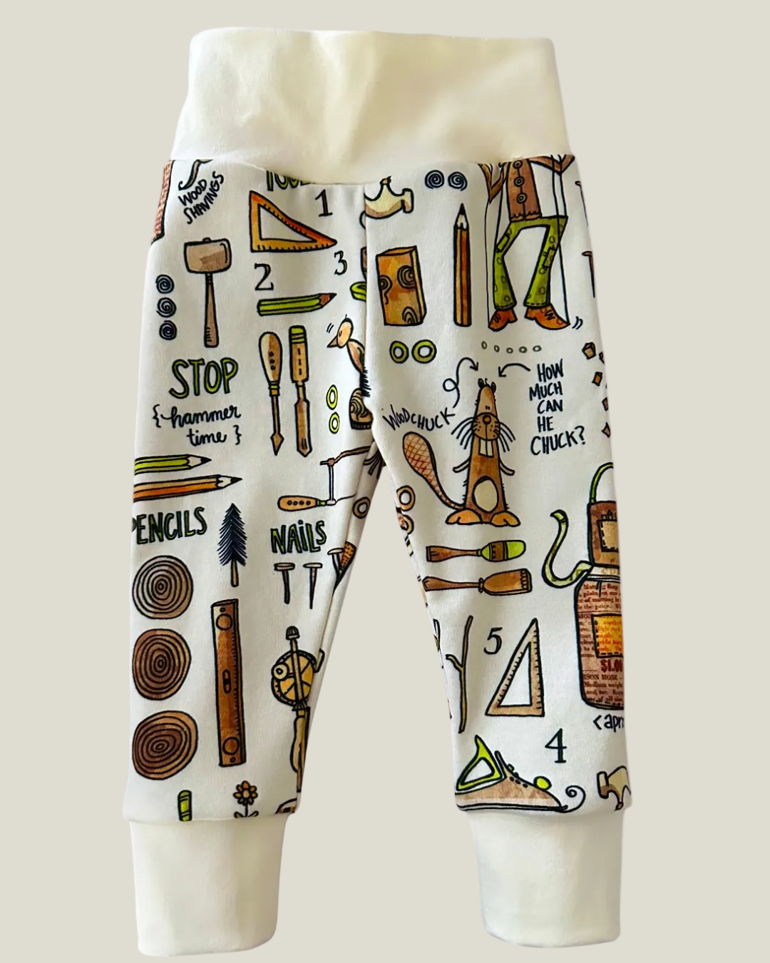 In the workshop leggings