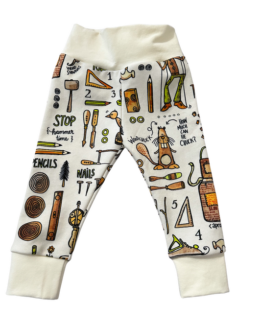 In the workshop leggings
