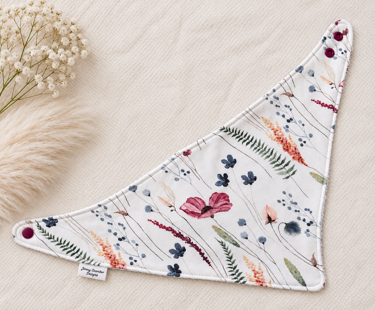 Bavoir bandana prairie