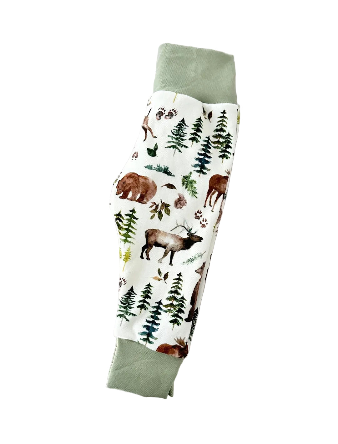 Woodland animal leggings