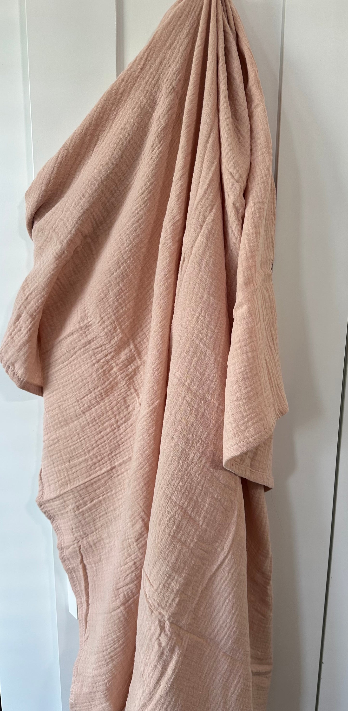 Blush Muslin Swaddle