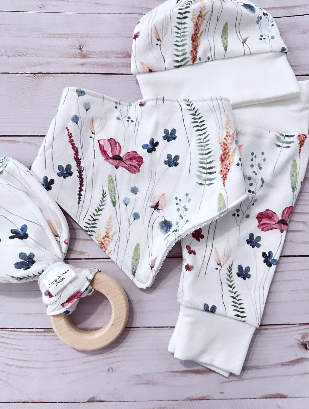 Bavoir bandana prairie