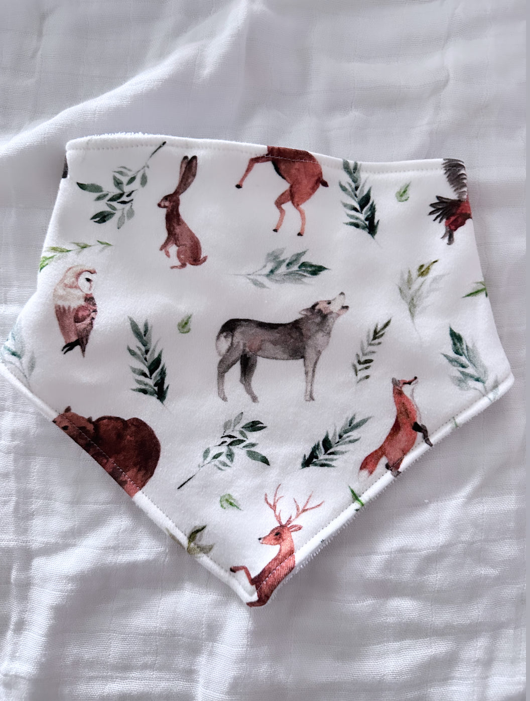 Bavoir bandana faune sauvage