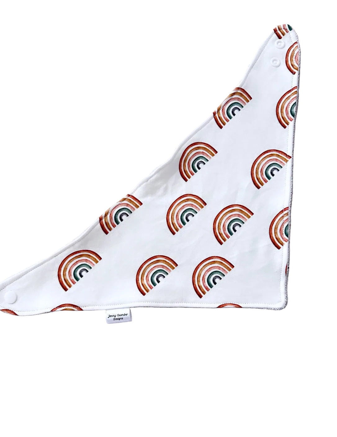 Rainbow bandana bib