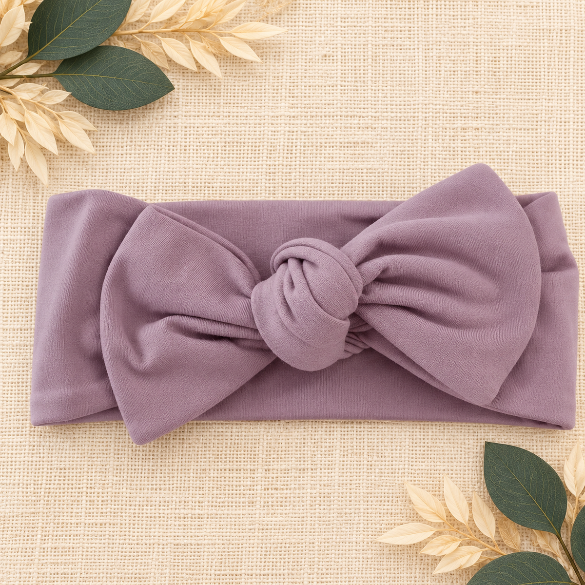 Lazos para la cabeza de color morado