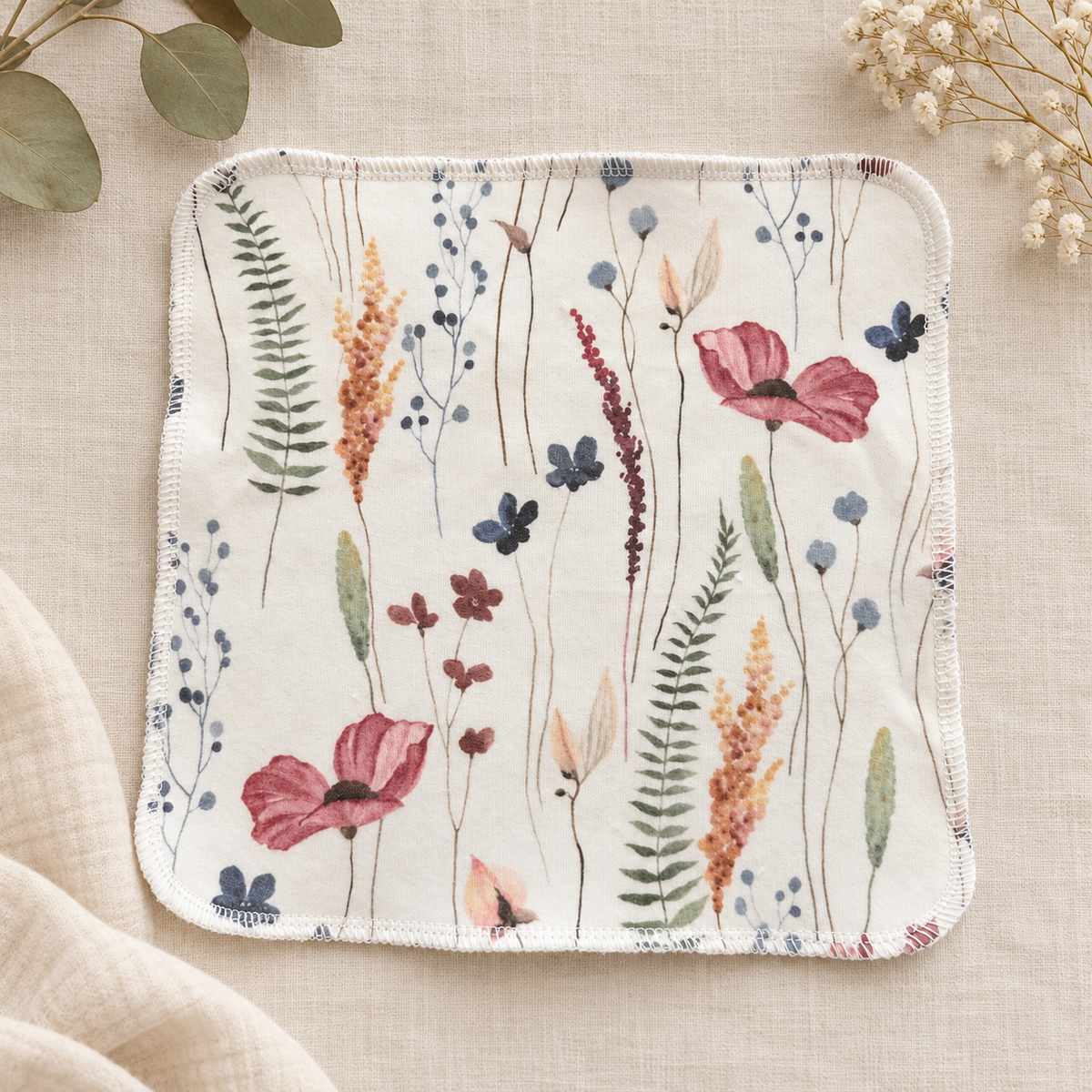 Wildflower Garden | Baby Washcloths – Set of 3