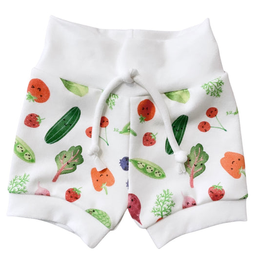 Garden vegetable shorts