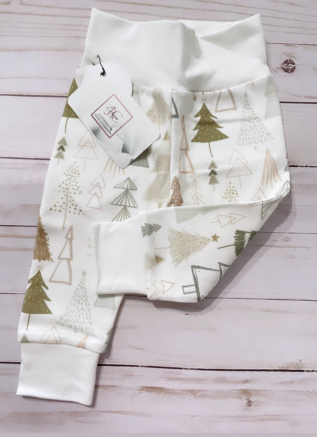 Evergreen tree leggings