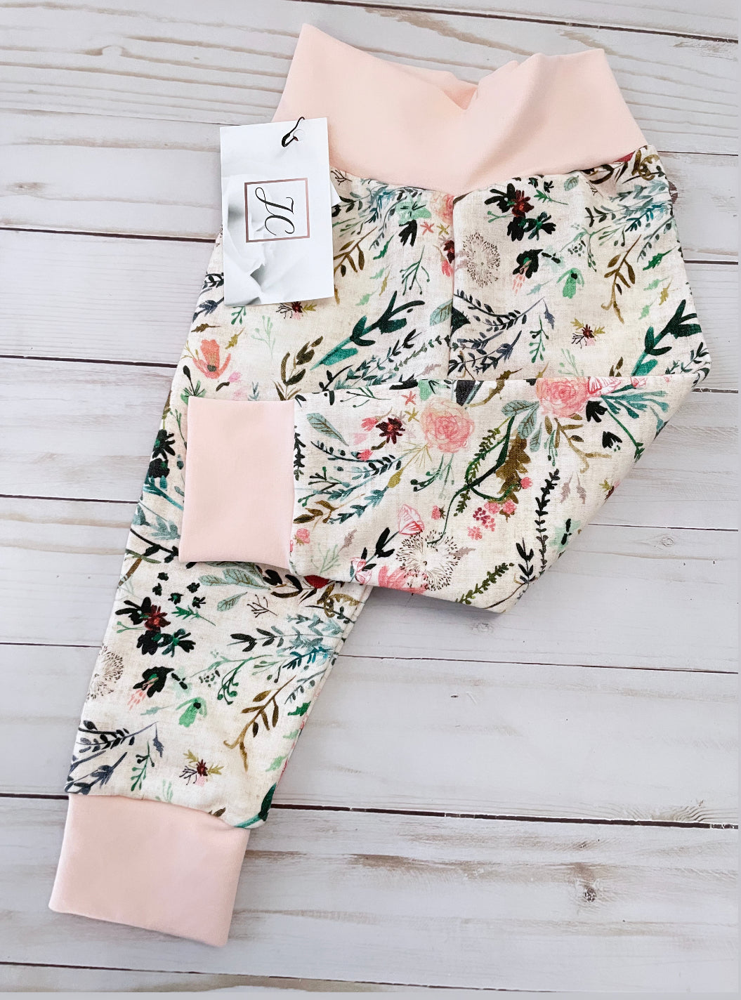 Wildflower baby leggings