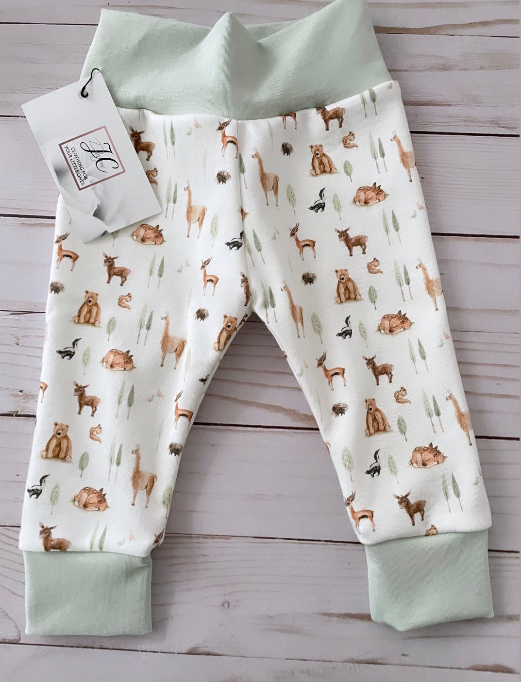 Mini llama and friends leggings