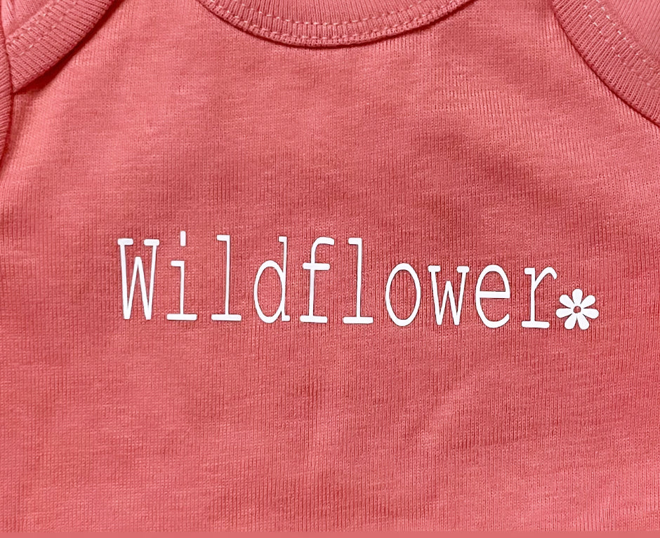 Wildflower onesie