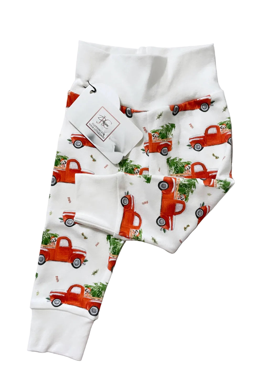 Red truck leggings