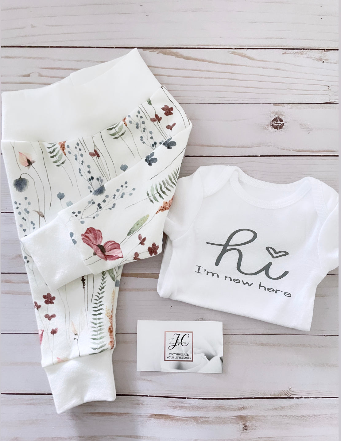 In the meadow baby outfit