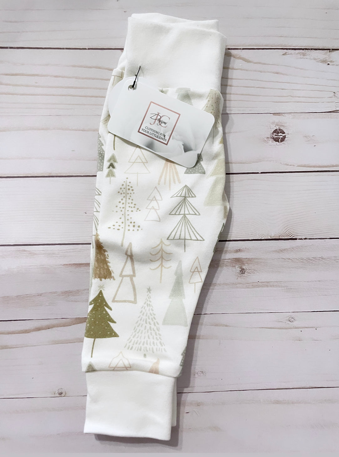 Evergreen tree leggings