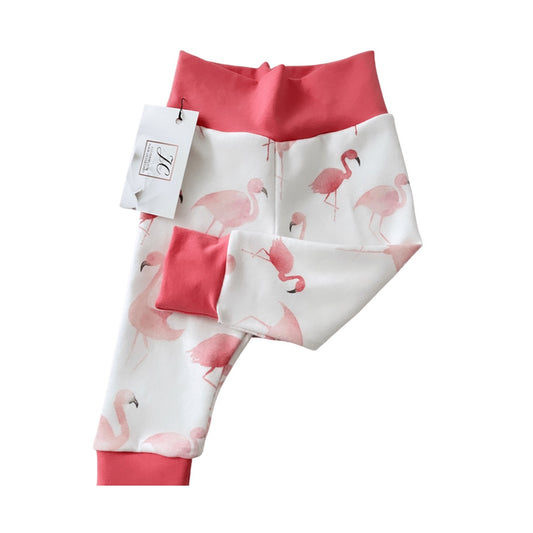 Flamingo baby leggings
