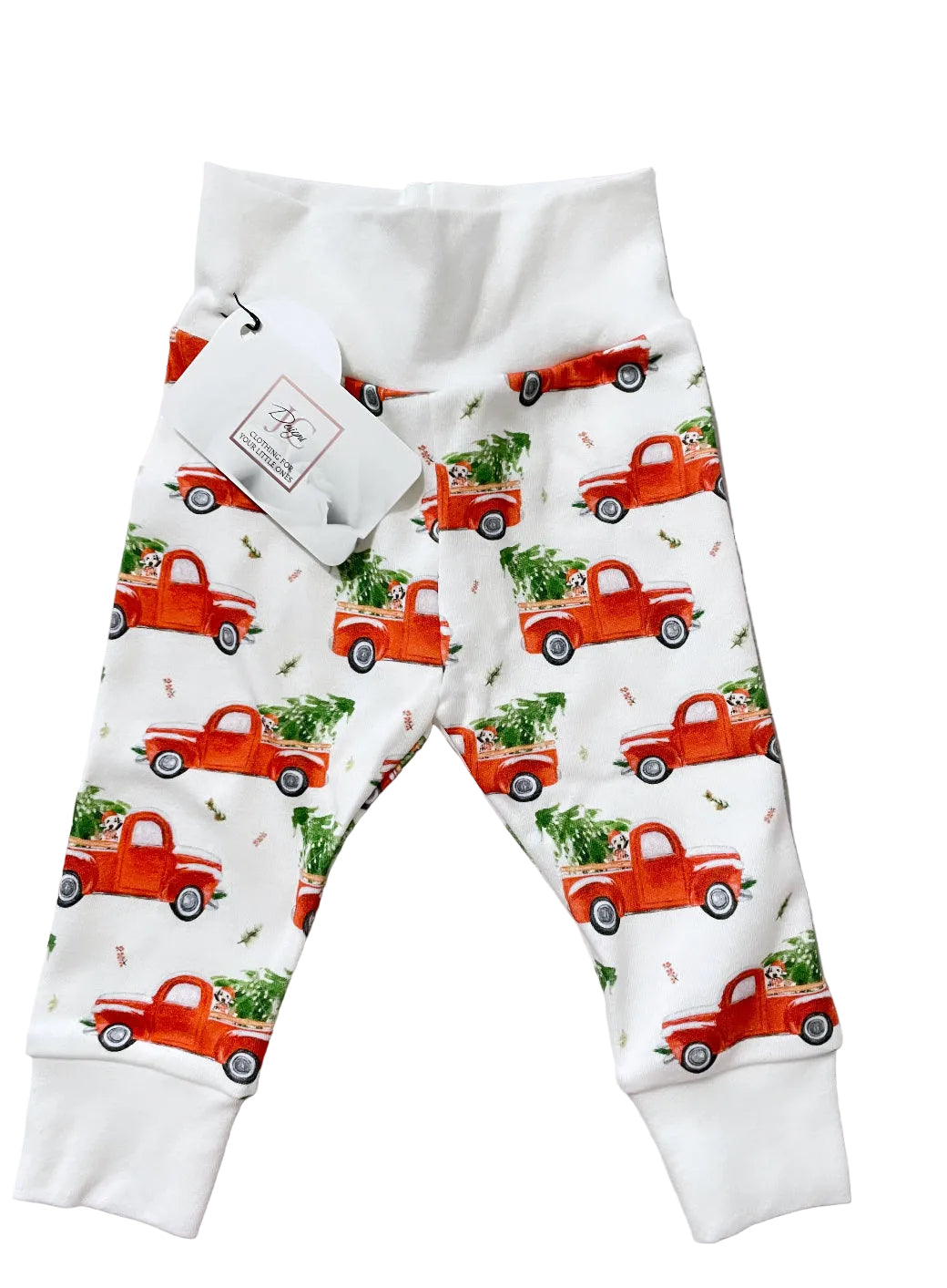 Red truck leggings