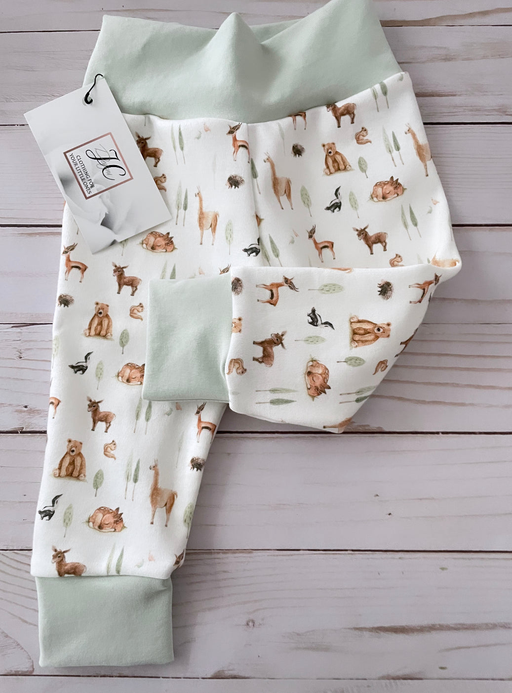 Mini llama and friends leggings
