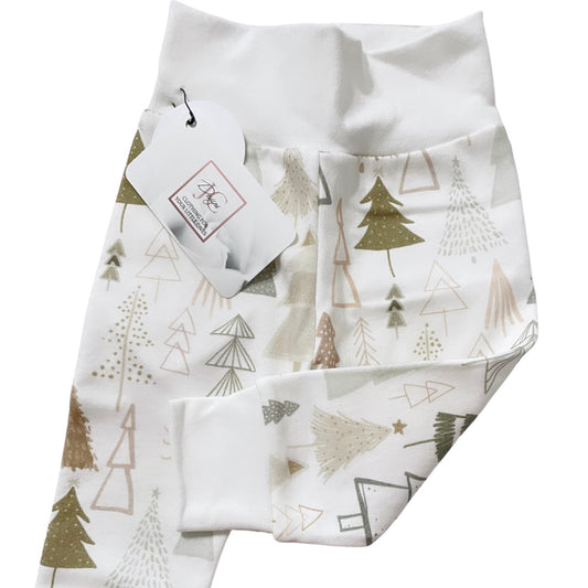 Evergreen tree leggings
