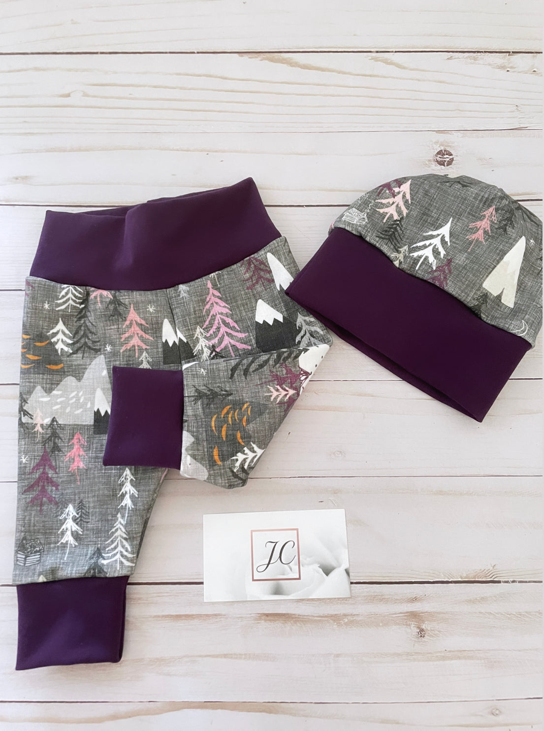 Purple Woodland outfit