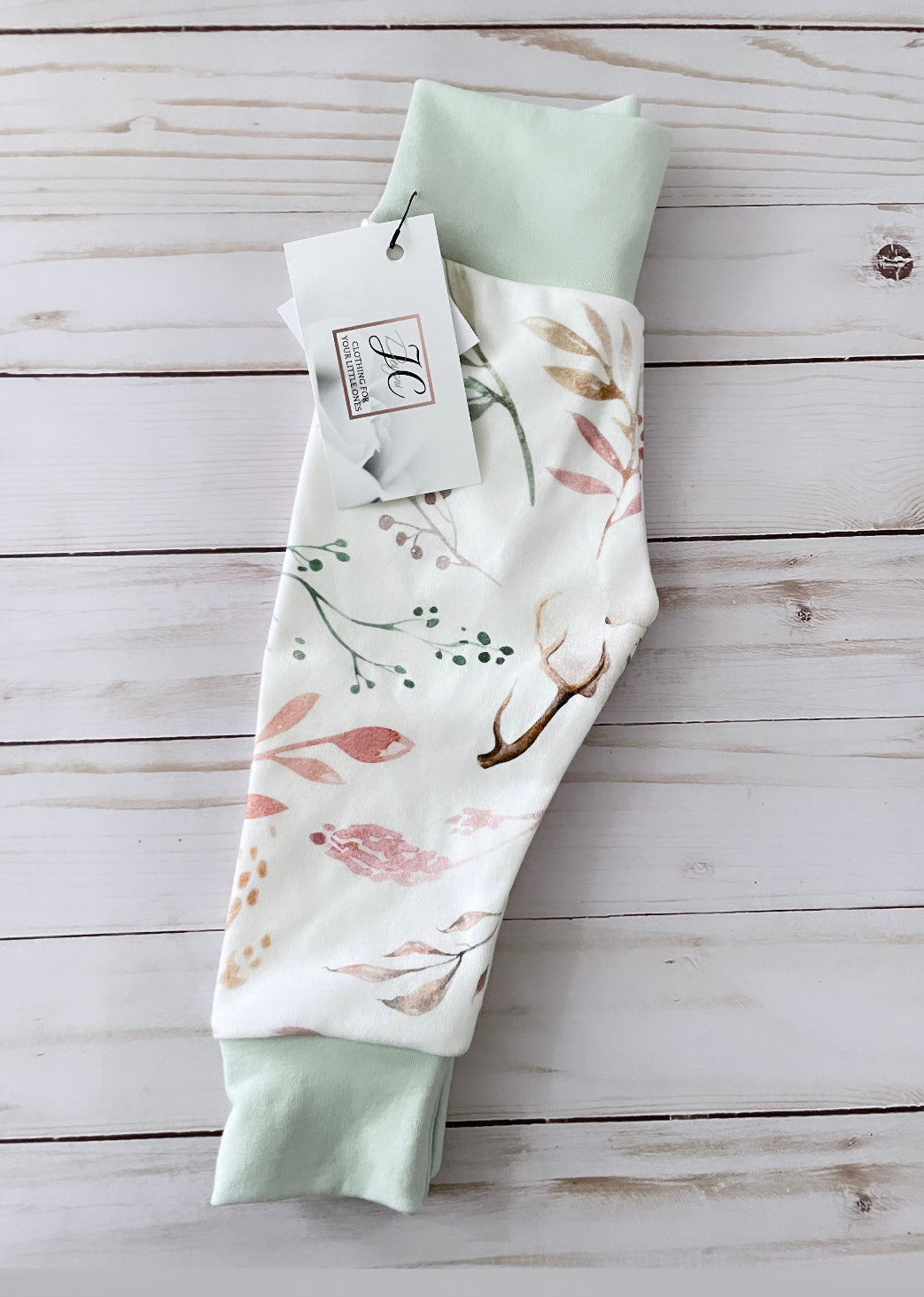 Cotton plant leggings