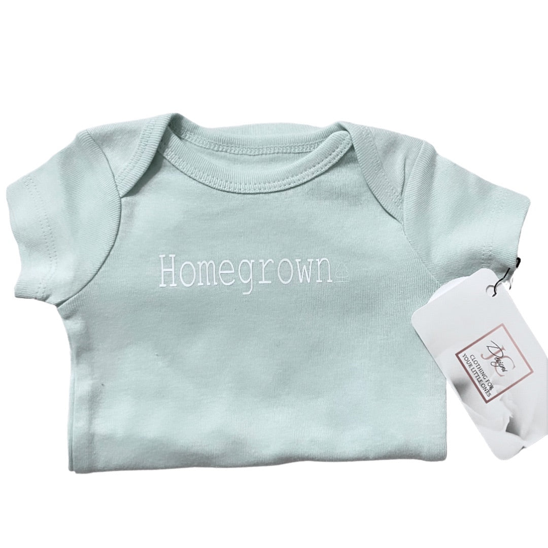 Homegrown onesie