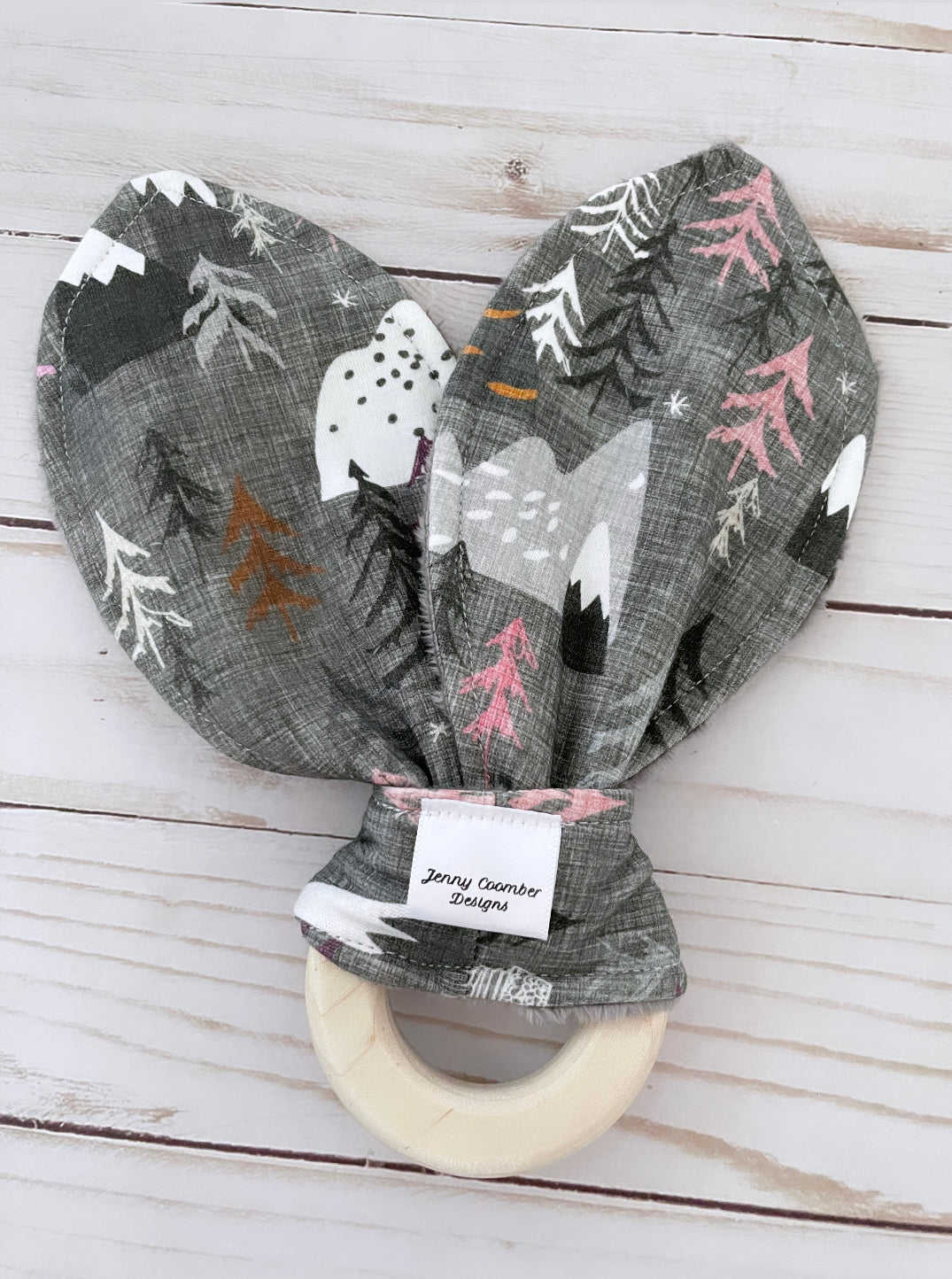Purple woodland Teether