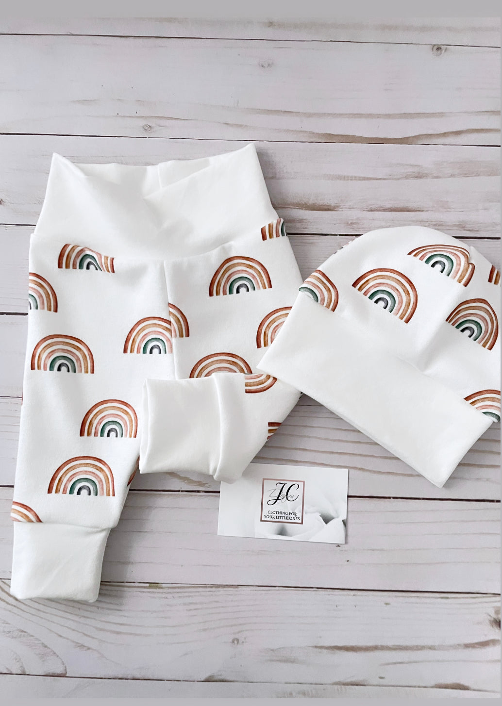 Rainbow baby outfit
