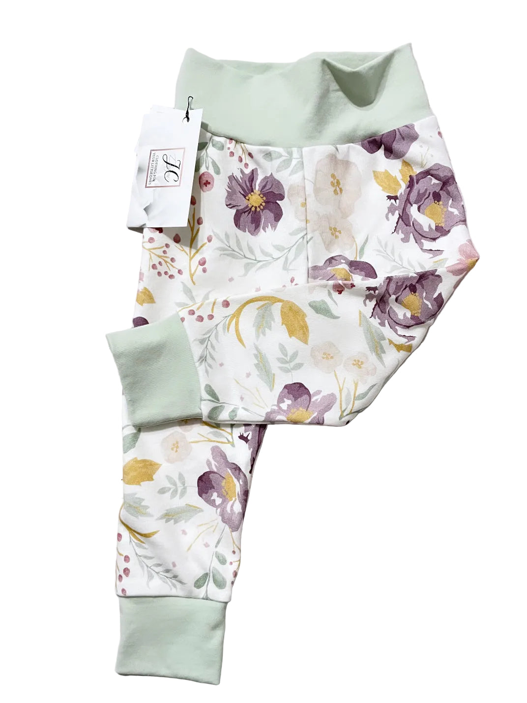 Watercolour floral outfit