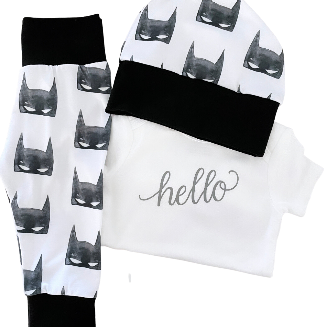 Bat mask outfit
