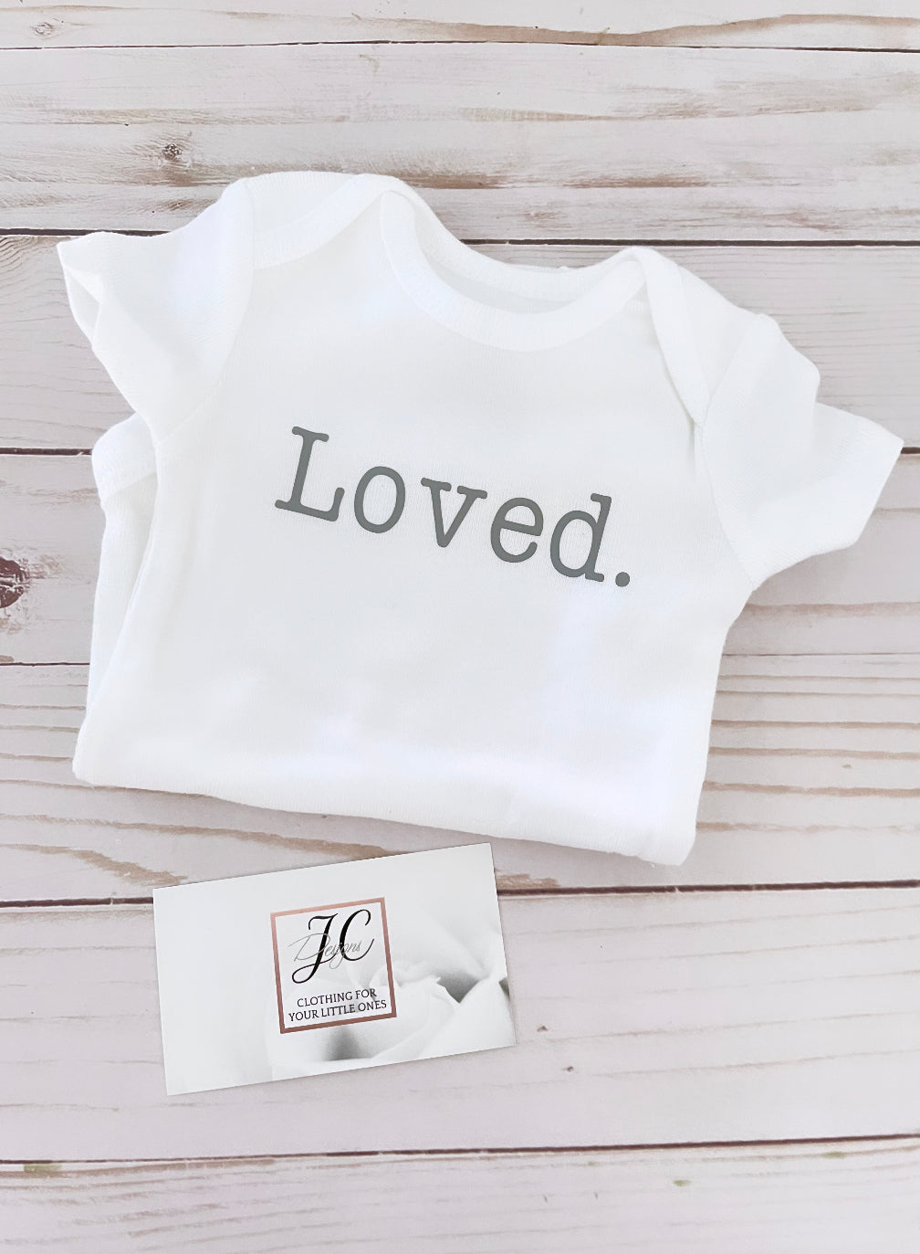 Peach floral baby outfit