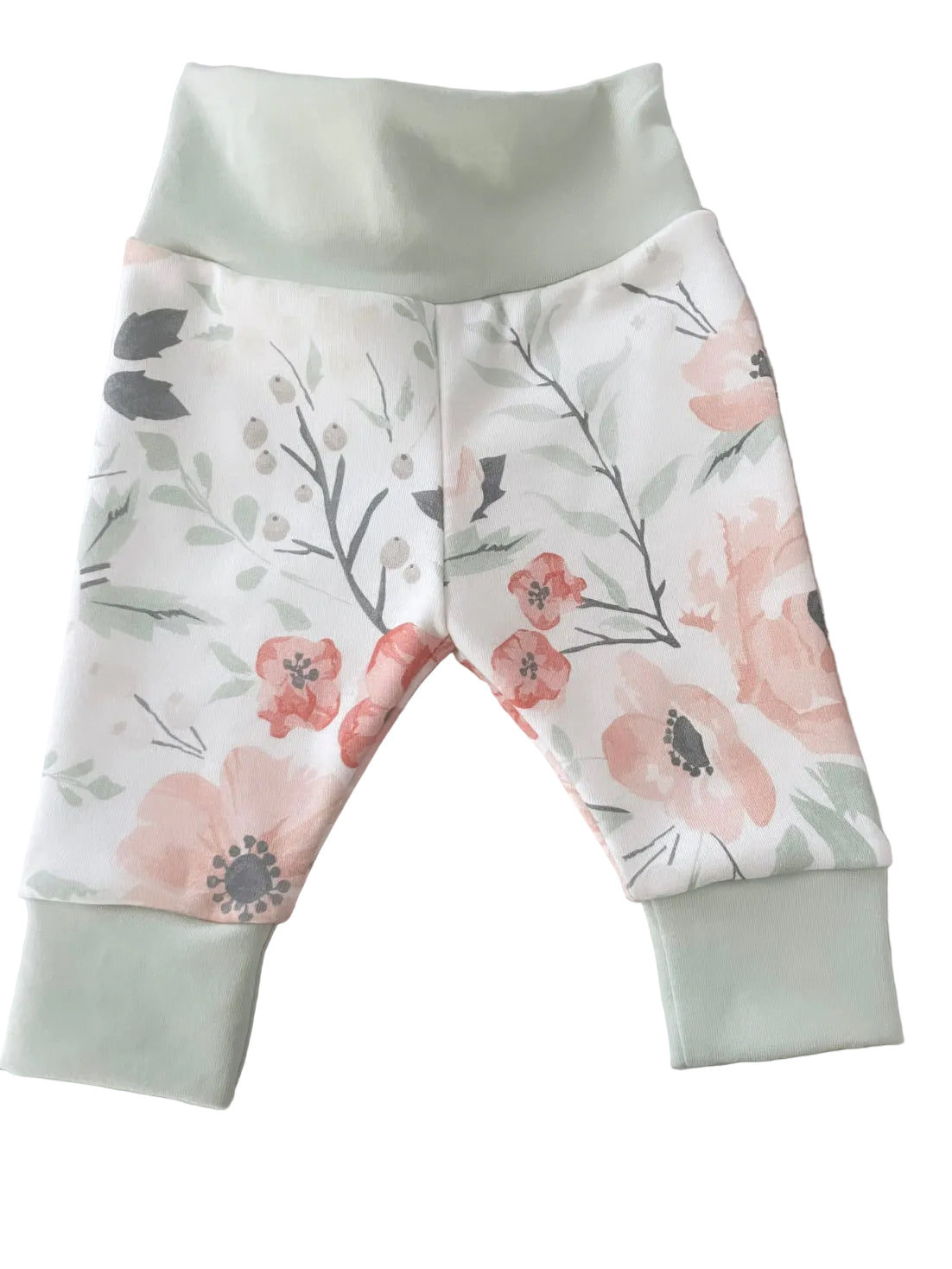 Watercolour peach floral outfit