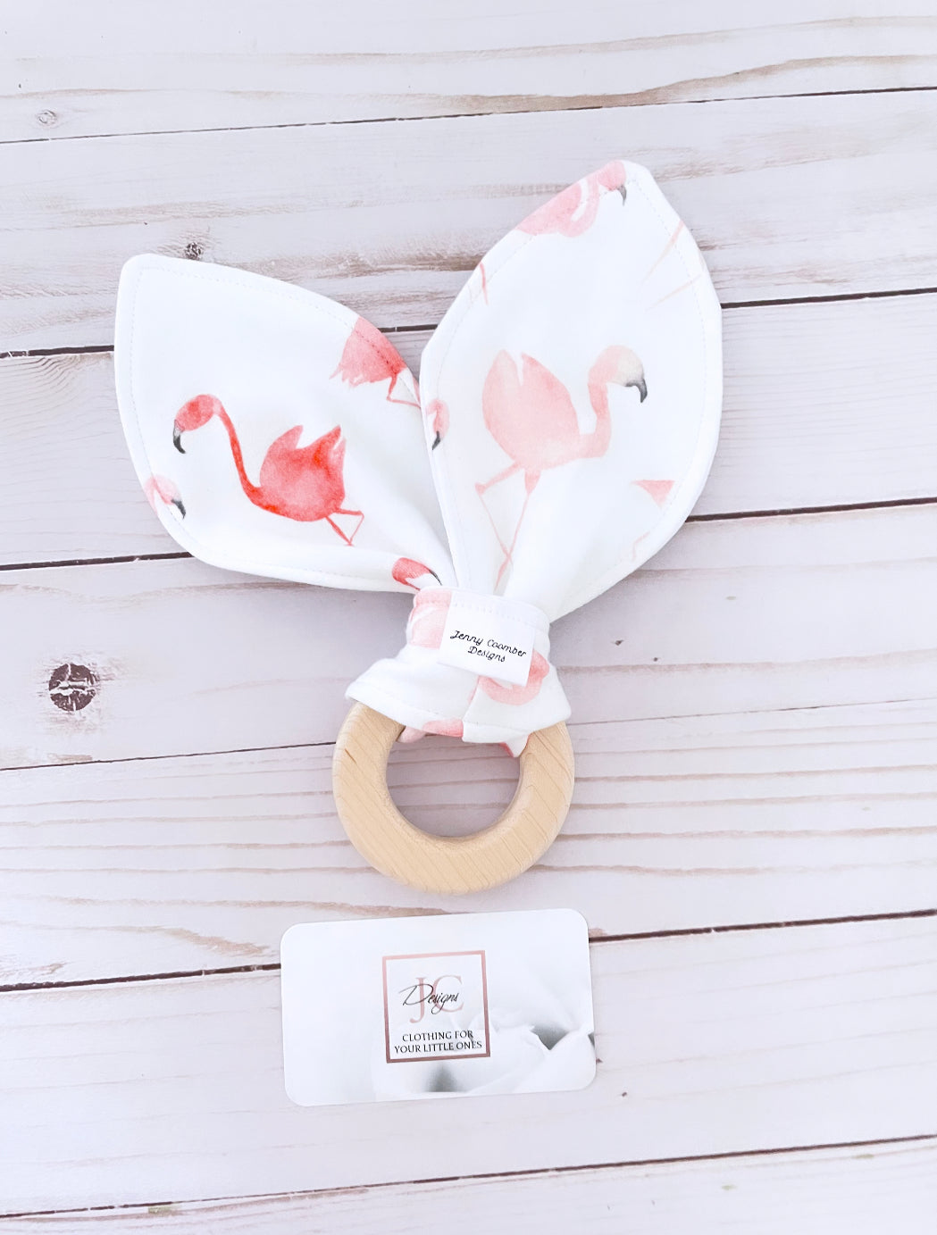 Flamingo teether