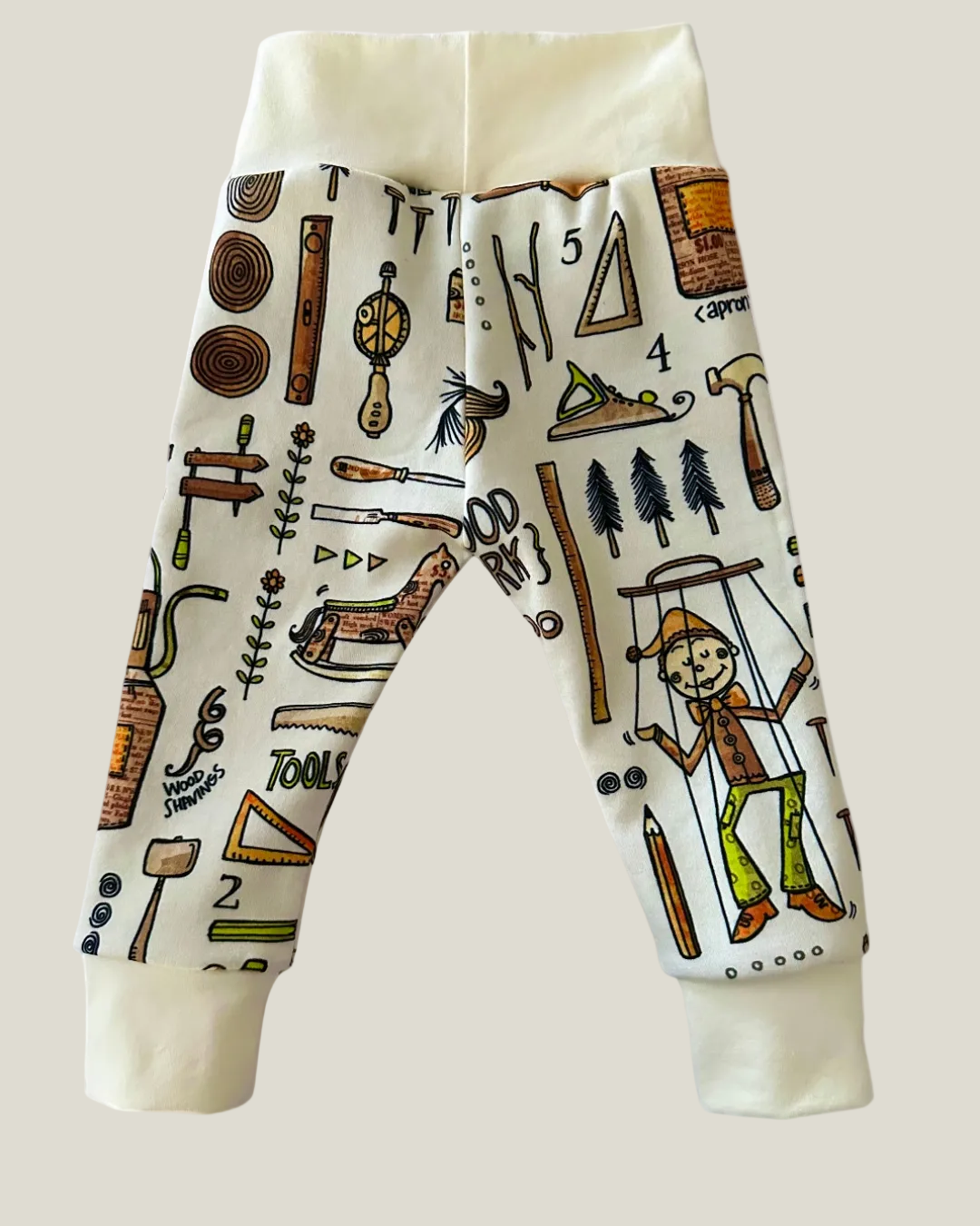 In the workshop leggings