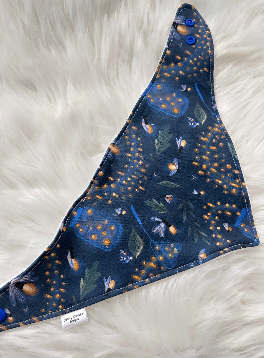 Firefly bandana bib