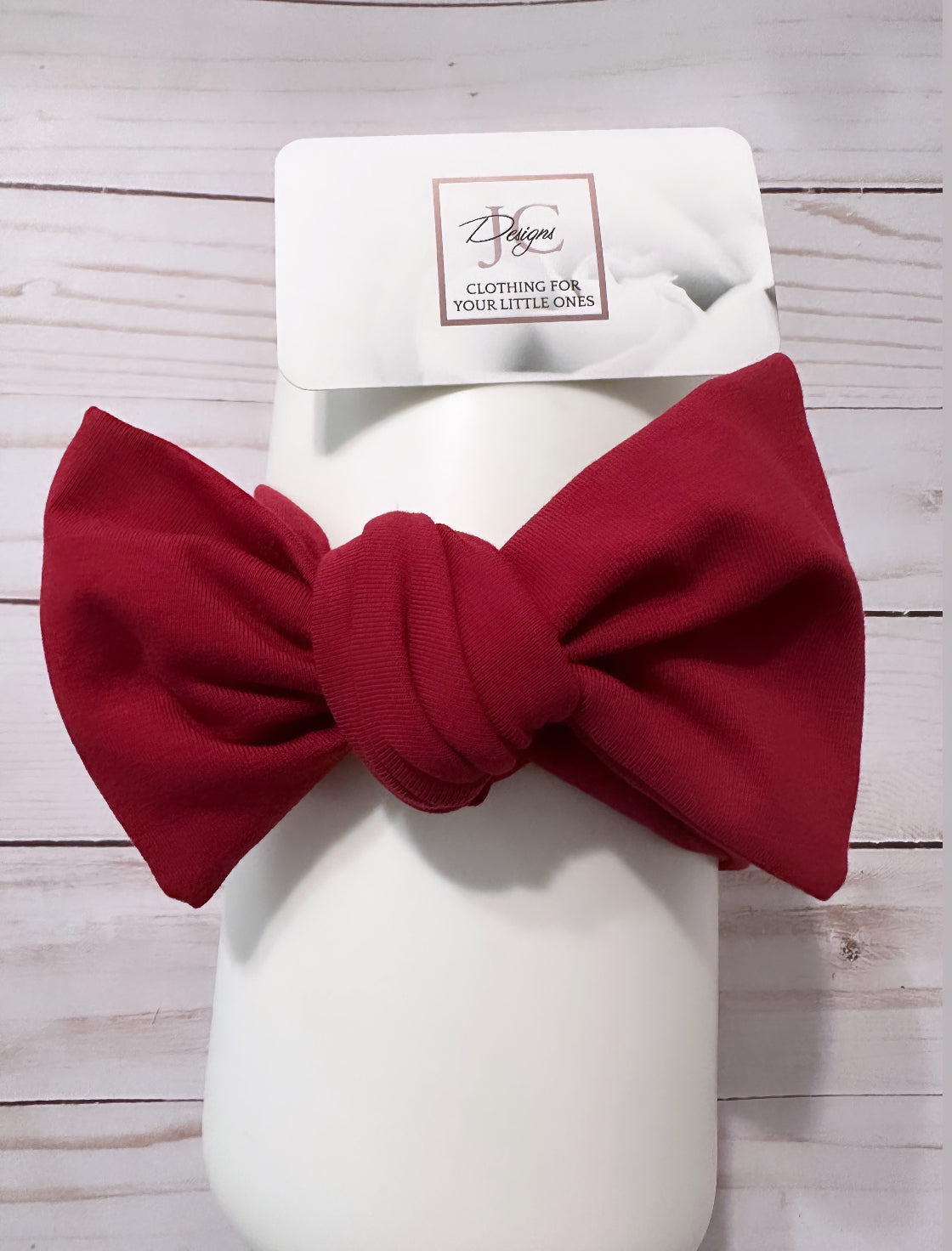 Red & burgundy head ties