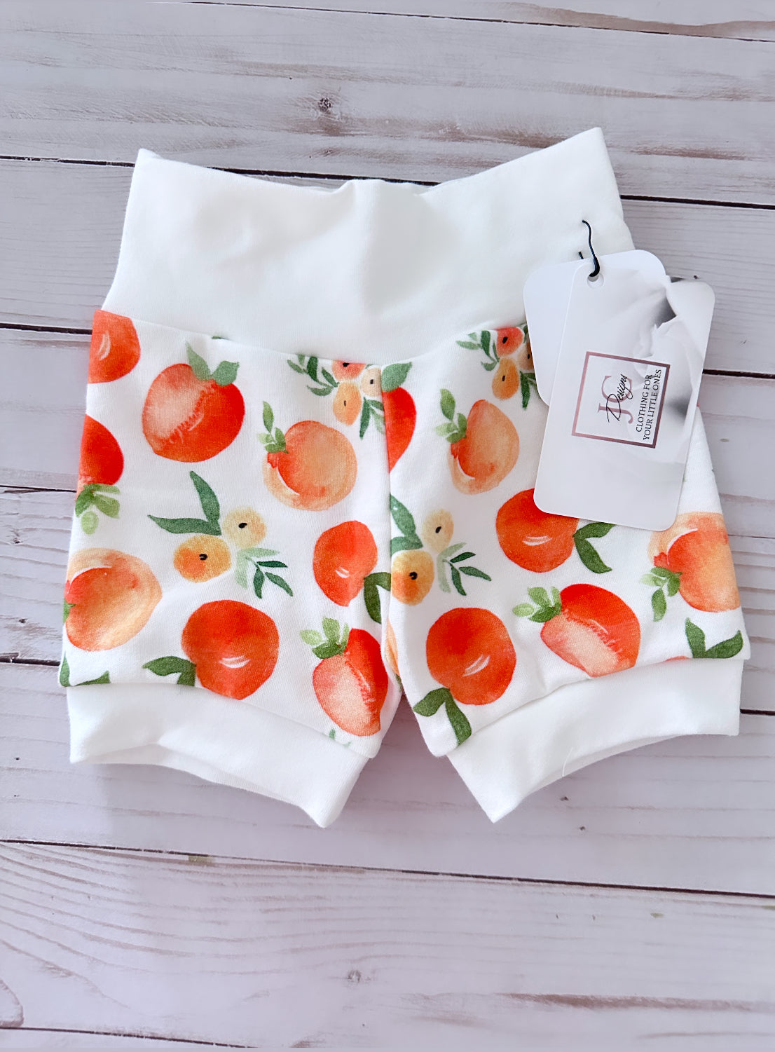 Peach shorts