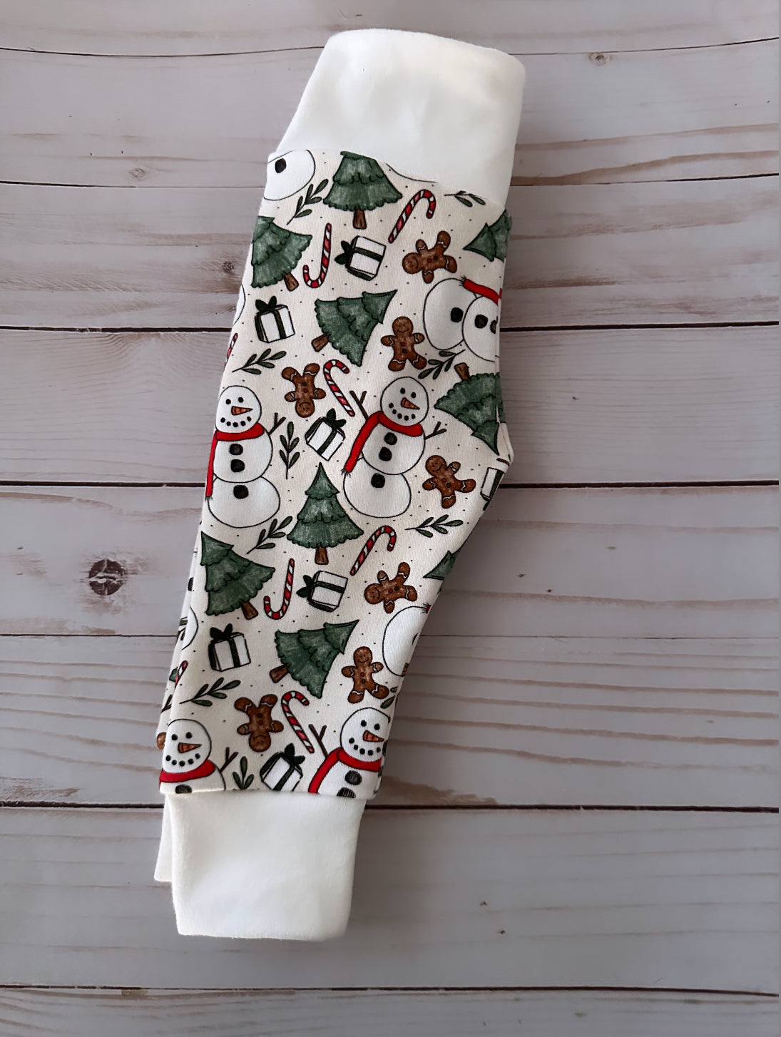 Snowman party leggings