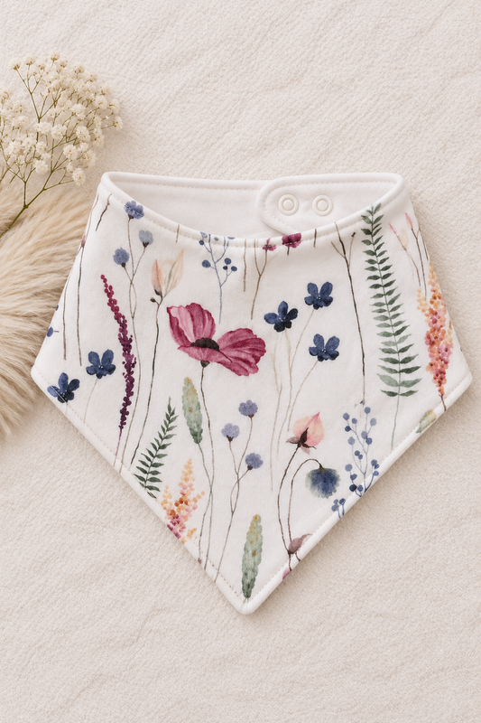 Bavoir bandana prairie
