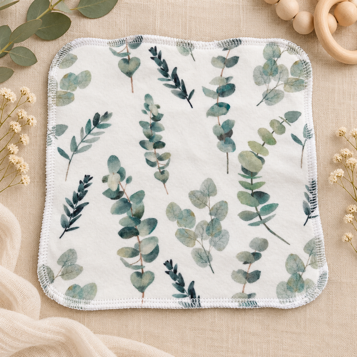 Botanical Bliss | Baby Washcloths – Set of 3