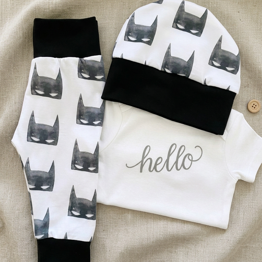 Bat mask outfit