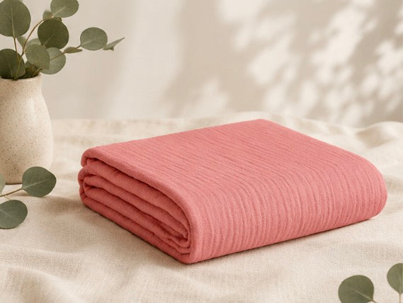 Peony Muslin Swaddle