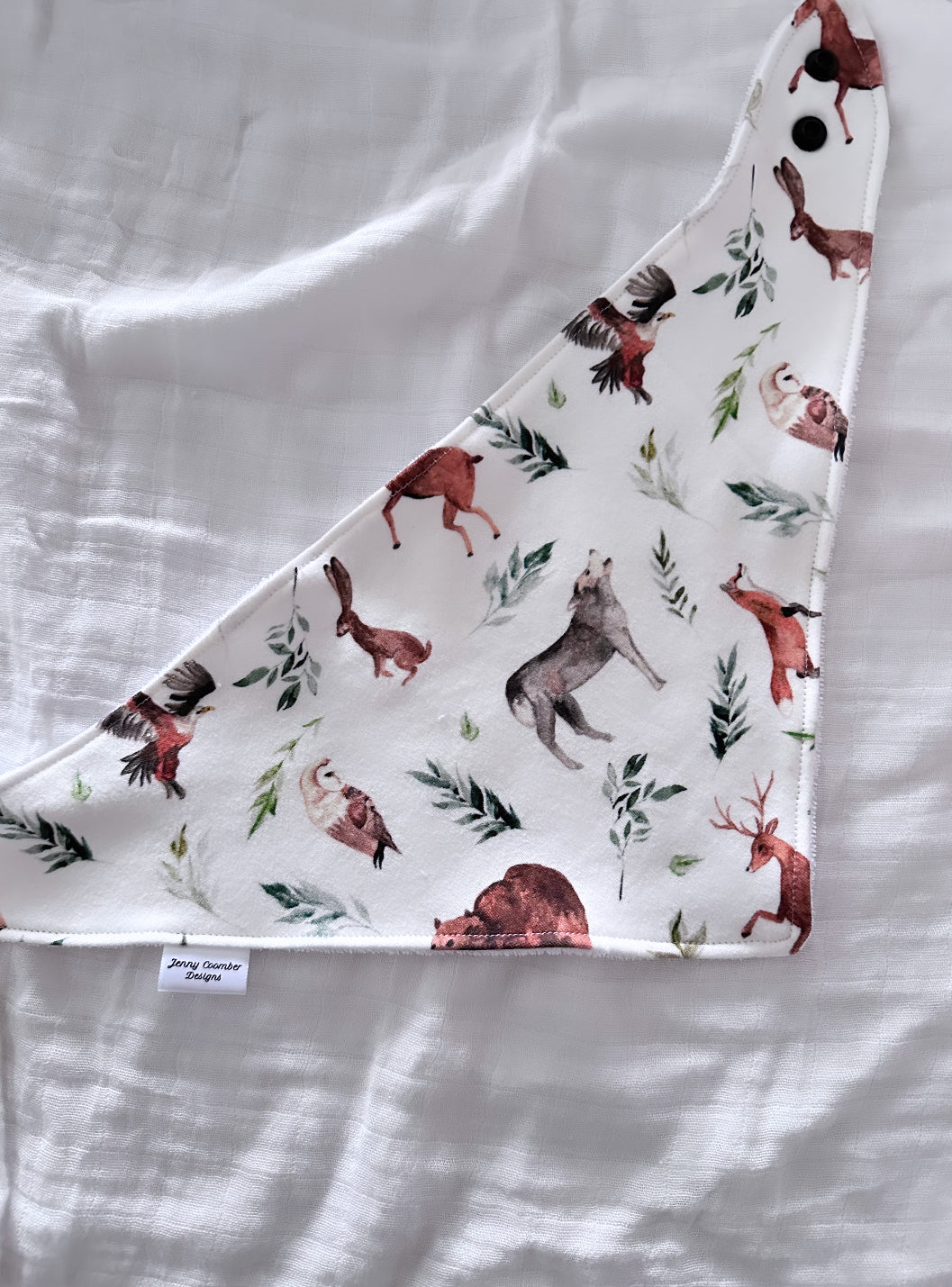 Wildlife bandana bib