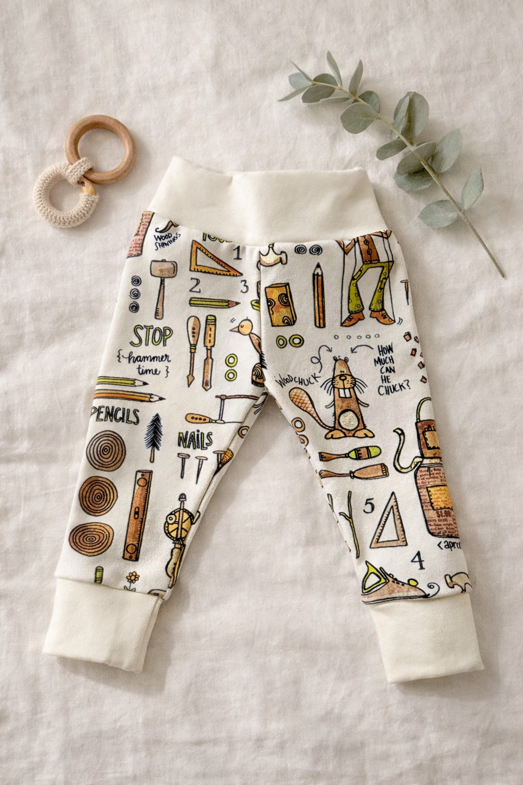 In the workshop leggings