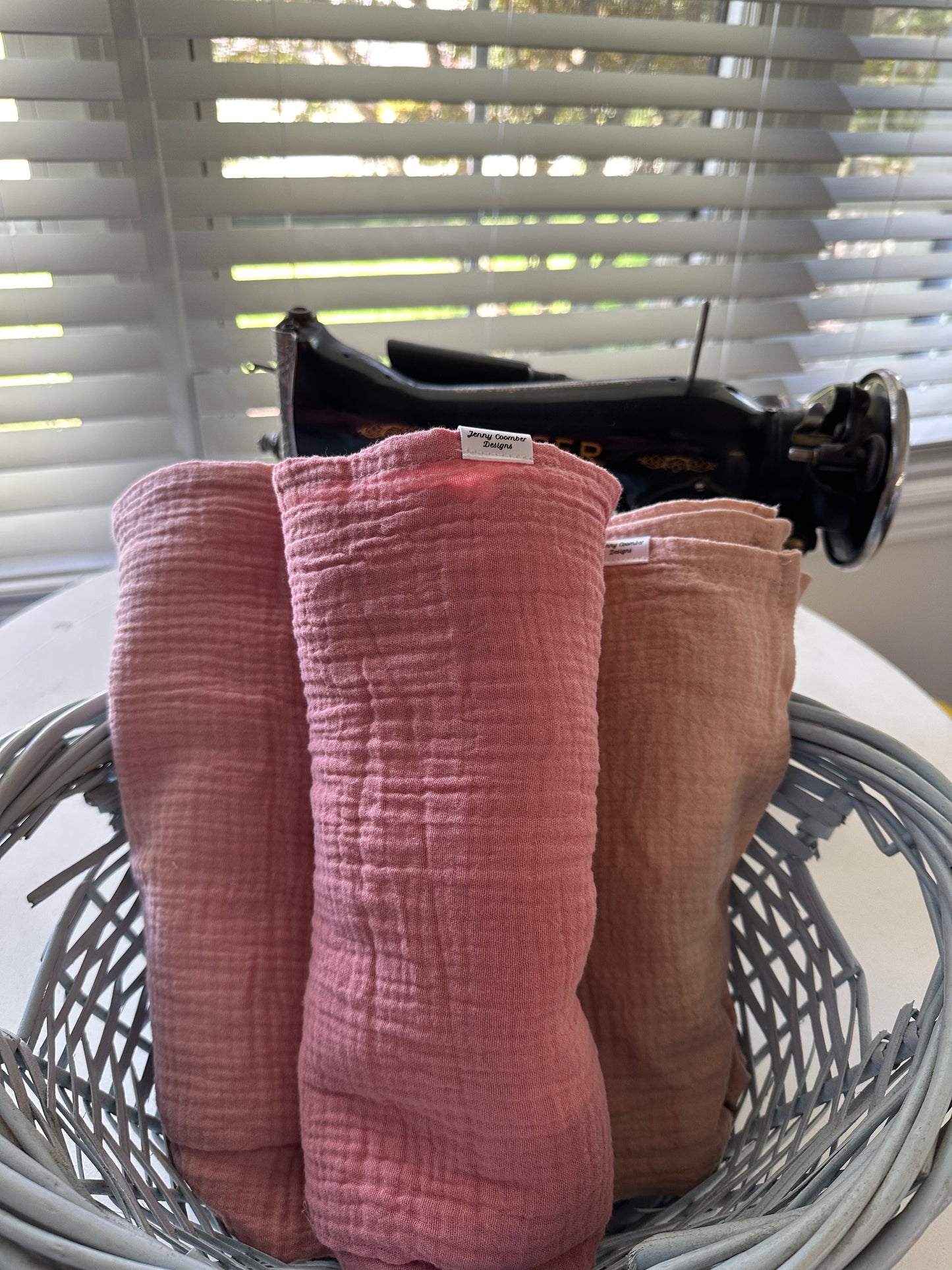 Peony Muslin Swaddle