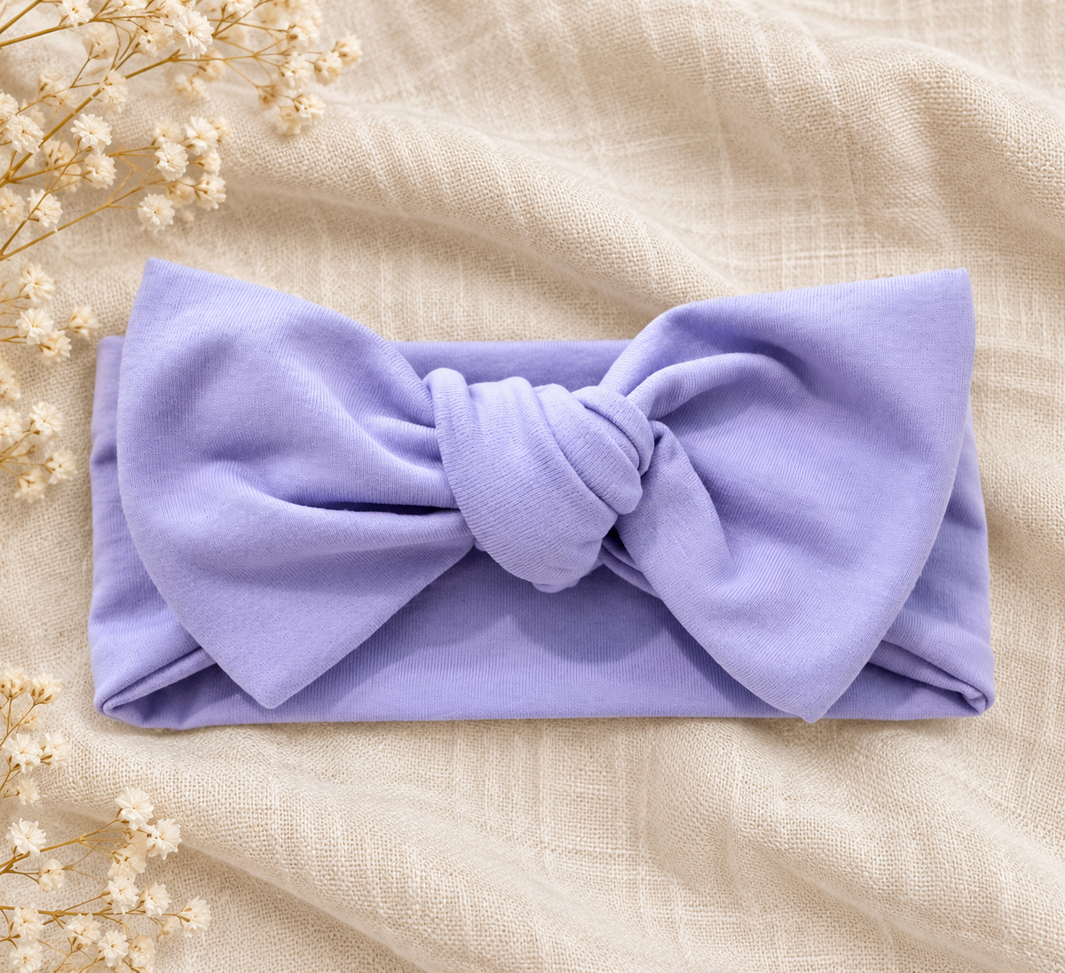 Lazos para la cabeza de color morado