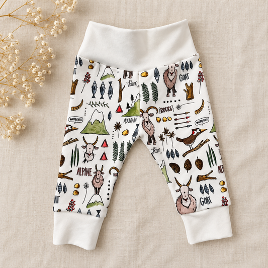 Leggings en chèvre alpine