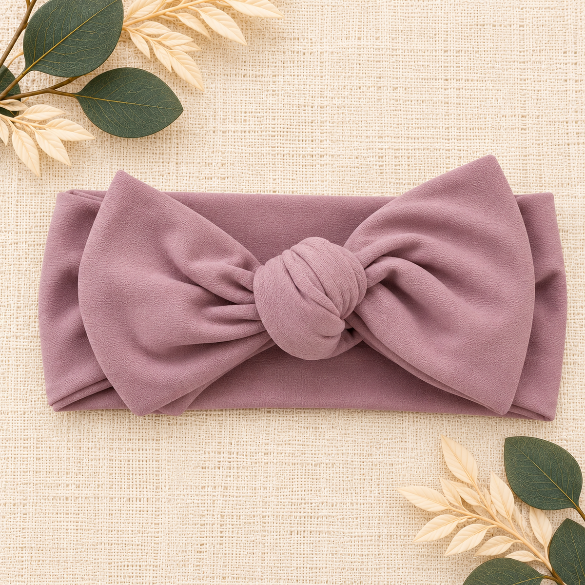 Lazos para la cabeza de color morado