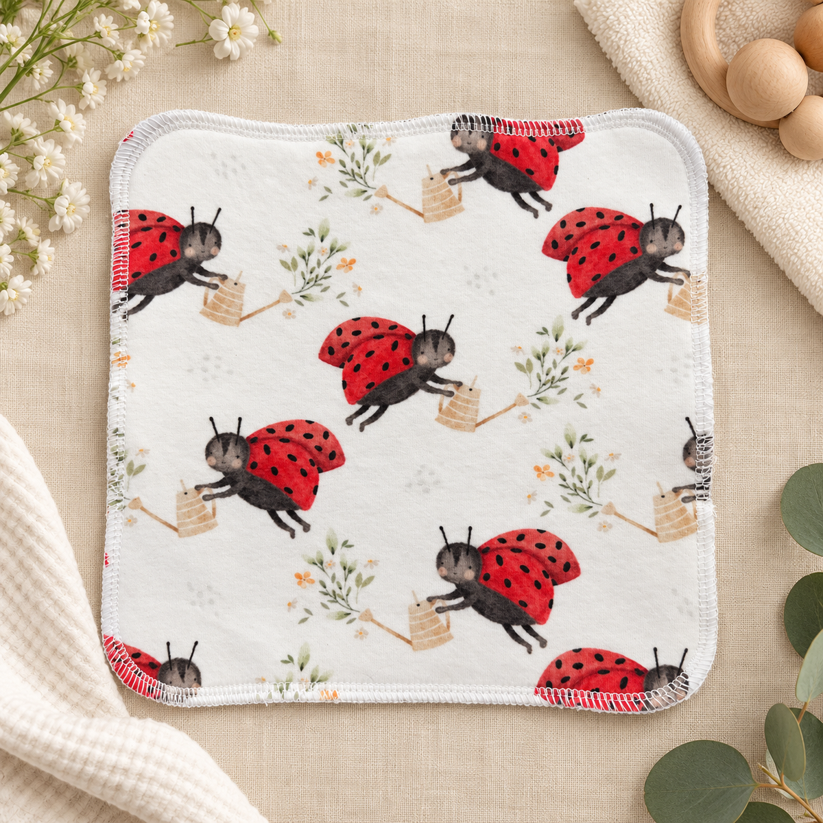Garden Whimsy | Baby Washcloths – Set of 3