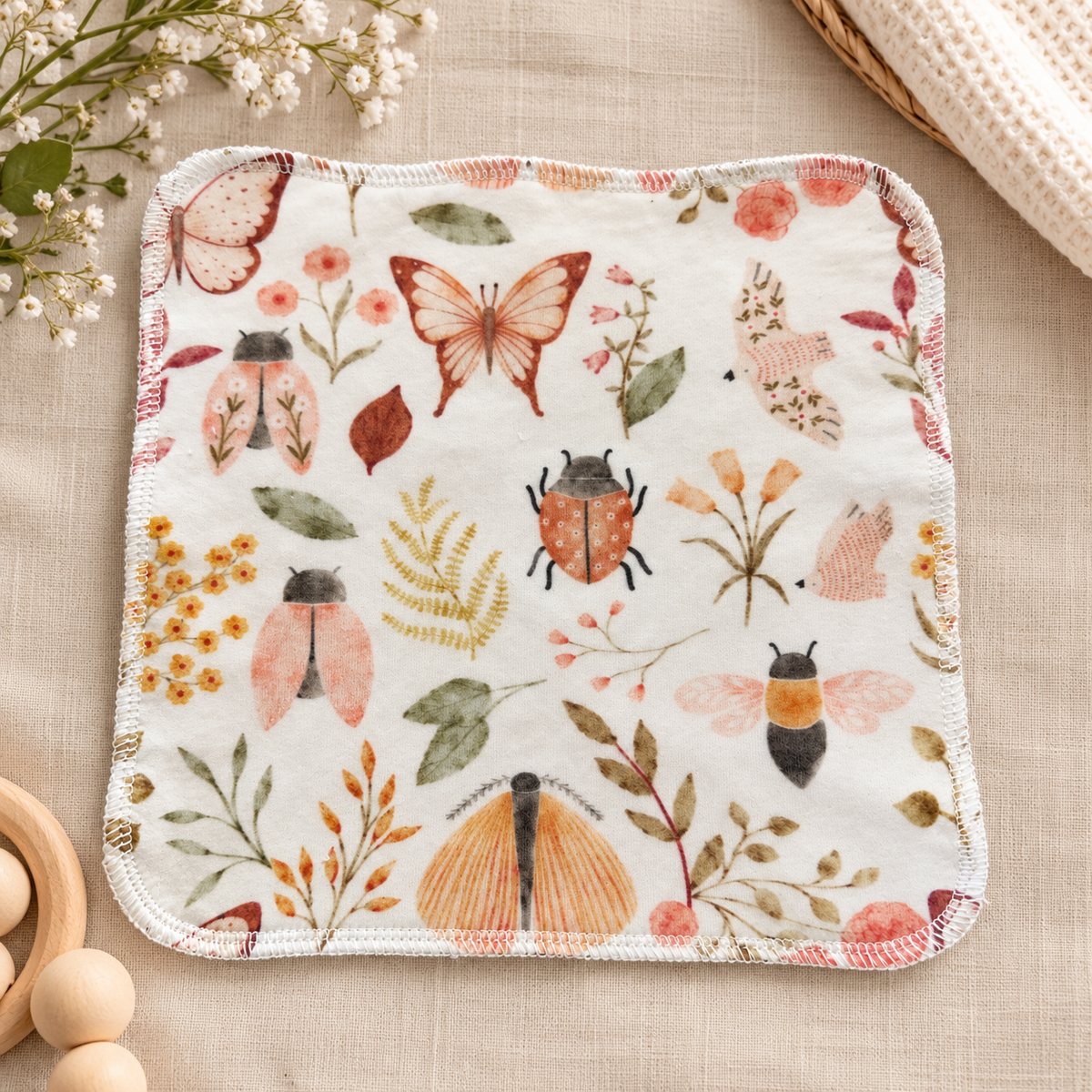 Garden Whimsy | Baby Washcloths – Set of 3